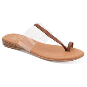 Andre Assous Womens Nailah Slip On Thong Sandals Shoes 7 Medium (B,M) BHFO 5381