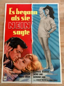 Kinoplakat ES BEGANN ALS SIE NEIN SAGTE Carole Lesley Wilcox Jackie Lane - Picture 1 of 1