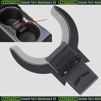 Para Toyota Highlander Kluger 2014-2019 Consola central Portavasos Inserto Divisor Foto 1 de 4