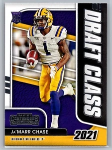 Ja'Marr Chase Rookie 2021 Panini Contenders Draft Picks Football - Picture 1 of 2