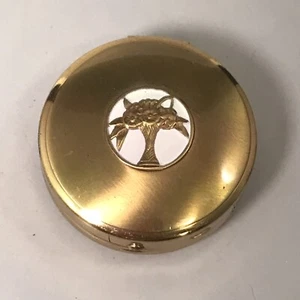 Vintage Radiance Cara Nome by Langlois Art Deco Rouge Compact P-661, Never Used - Picture 1 of 9