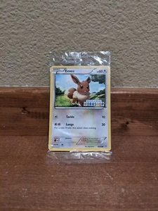 NEW BUILD A BEAR POKEMON Eevee TCG TRADING CARD Sealed Nintendo BAB NIP Toy HP60 - Picture 1 of 3