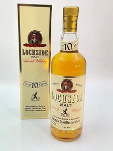 WHISKY LOCHSIDE MALT OVER 10 YEARS OLD BOTTLE IN BOX 75cl. RARE  - Imagen 1 de 8