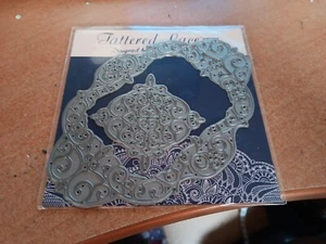 CUTTING DIES  FOR SCRAPBOOKING TATTERED LACE NEW (J1225)  - Picture 1 of 2