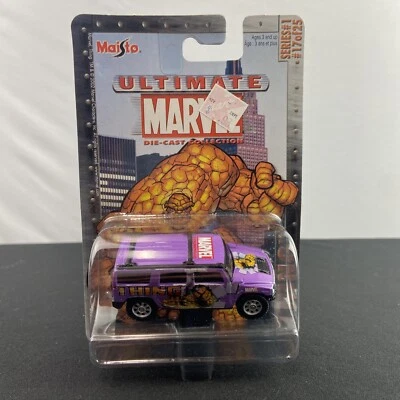 Ultimate Marvel Die-cast Collection Hummer H2 SUV Series 1 #17 of 25 by Maisto - Image 1 of 4