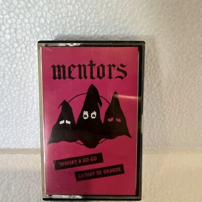 Mentors-Cathay De Grande • Whiskey A Go Go VERY RARE CASSETTE - Image 1 of 4