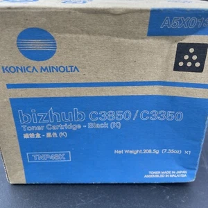 Konica Minolta TNP48 Toner schwarz für Bizhub C3350 C3850 - Bild 1 von 5