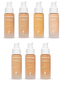 Mamaearth Glow Serum Foundation with Vitamin C & Turmeric 30 ml
