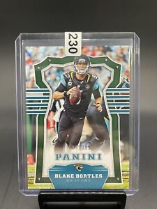 Blake Bortles Panini Bravery Numbered /399 2017 #49 Jacksonville Jaguars