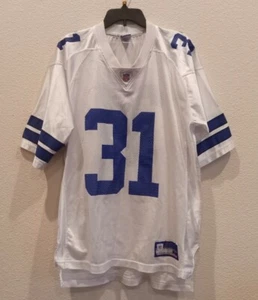 Reebok Men’s Roy Williams Dallas Cowboys Football Jersey Size Large White Safety - Picture 1 of 5