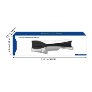 Clear Stand ABS Support Secure Efficient Solution Fixed Stand for Game Consoles - Picture 1 of 8