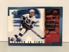 1998-99 Upper Deck Frozen in Time #FT29 Jaromir Jagr NHL All-Star Team Card NHL