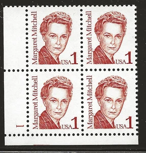 US Scott #2168, Plate Block #1 1986 Mitchell 1c VF MNH Lower Left - Picture 1 of 1