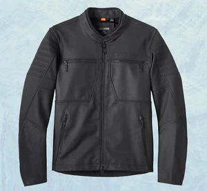 Harley Davidson Jacke / Lederjacke / Motorradjacke ''Willie G Skull Graphic CE'' - Bild 1 von 9