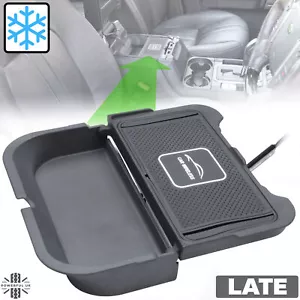 Kabellose Telefon Ladeschale für Land Rover Discovery 3/4 Mittelkonsole Kühlschrank - Bild 1 von 10