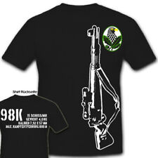98k Mit Daten Karabiner 98k Wh Gewehr Waffe Deko Deutschland - T Shirt 7625