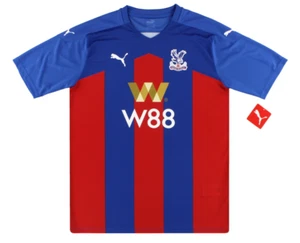 CAMISETA DE FÚTBOL PUMA LOCAL PALACIO CRISTAL 2020 2021 NUEVA CON ETIQUETAS PERSONALIZADA HOMBRE XXL - Imagen 1 de 3