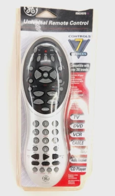 GE Universal Remote New in Package Controls 7 Devices RM24970 - Image 1 of 4