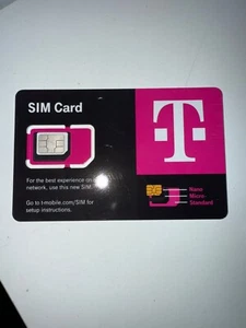 POSTPAID SIM CARD UNITED STATES T-MOBILE - Picture 1 of 1
