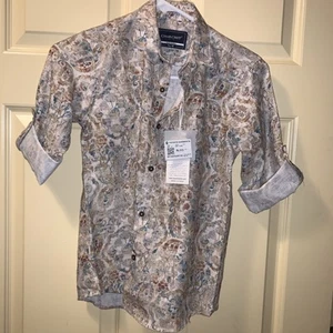Charchit Floral Shirt Kids 10 - Picture 1 of 4