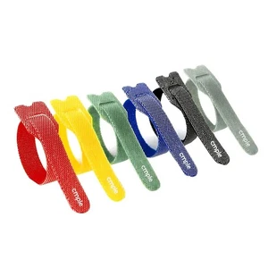 60 PCS Reusable Cable Ties  Adjustable Cord Organizer 6-inch - Multicolor - Picture 1 of 6