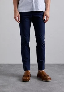 RRP £140 29” Paul Smith Men’s Clean Chino Organic Cotton Trousers Navy Blue XS-S - Picture 1 of 12