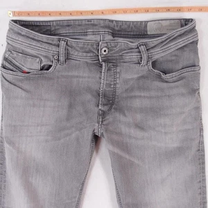 Herrens Diesel SLEENKER Slim Skinny Elasthan Grau Jeans W36 L32 - Bild 1 von 8