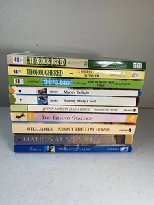 Youth Horse Books Kids - Lot of 10 - Thoroughbred Misty - Picture 1 of 15