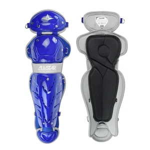 All-Star Top Star 13.5 Inch Youth 9-12 Baseball Leg Guards - Royal - Imagen 1 de 4