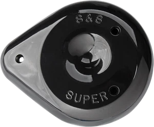 S&S CYCLE Teardrop Air Cleaner Cover - Gloss Black 170-0384A - Picture 1 of 1