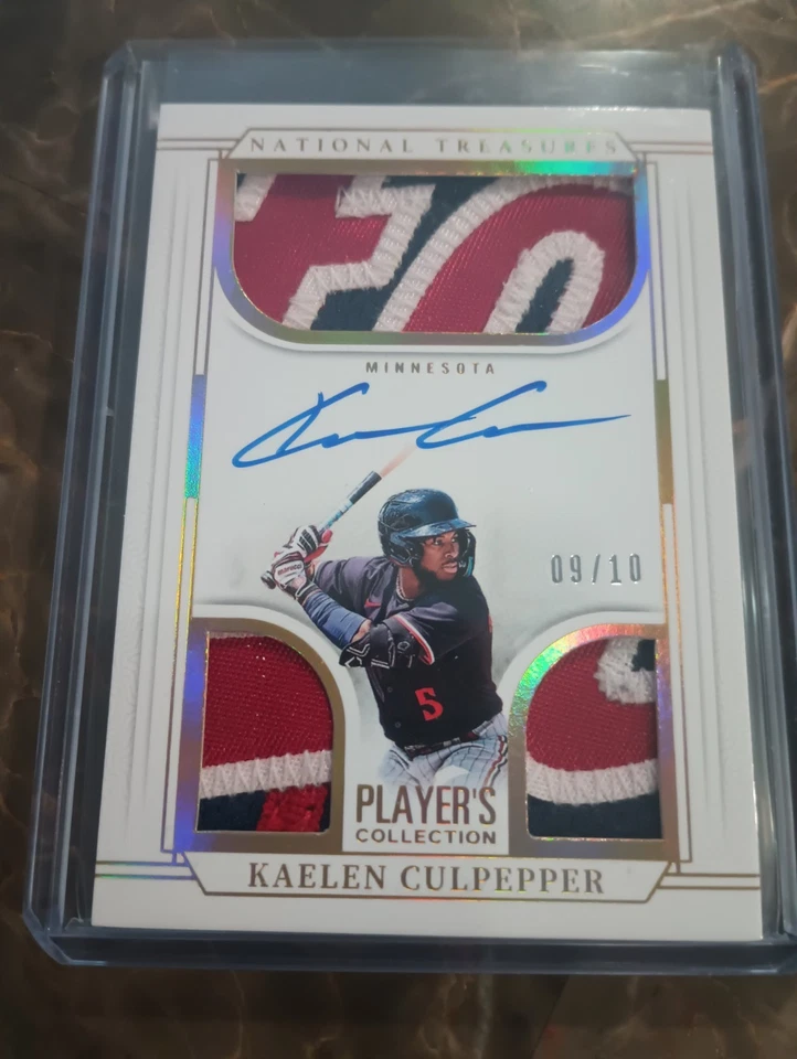 2025 N.T.  Parches Auto Team Colección Jugador Kaelen Culpepper RC. 09/10 Foto 1 de 2