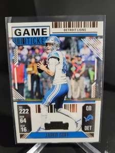 2024 Panini Contenders- Jared Goff Bronze Game Ticket #31 Detroit Lions - Picture 1 of 4