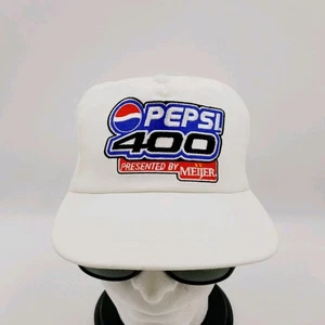 Vintage Pepsi 400 Michigan Speedway 22. August 1999 weiß Cap Mütze selten top - Bild 1 von 14