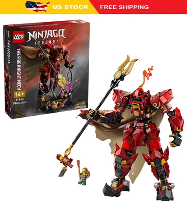 LEGO NINJAGO The Fire Knight Mech 71846 Building Kit (996 Pieces) - Image 1 of 4