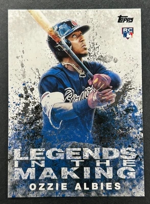 2018 Topps - Ozzie Albies #LITM-4 Atlanta Braves - ROOKIE - Image 1 of 2