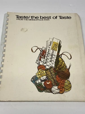 Taste The Best of Taste Minneapolis Star 1972 Cookbook Recipes - Image 1 of 4