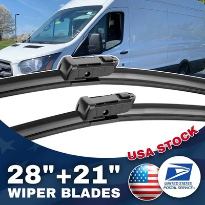 Limpiaparabrisas delantero para todas las estaciones 28"+21" para Ford Transit-350 2015-2021 Foto 1 de 4