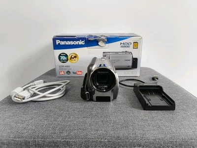 Panasonic SDR-H80 60GB HDD Standard Definition SD Camcorder Video Camera 70x Zoo - Image 1 of 4