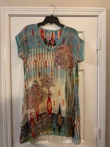 johnny was silk dress size small - Picture 1 of 13
