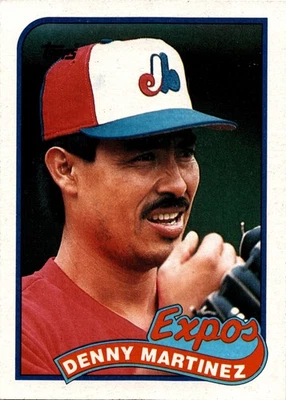 1989 Topps #313 Denny Martinez - Image 1 of 2