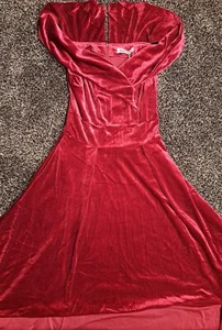 JASAMBAC Women's Off Shoulder High Low A Line Wedding Cocktail Party Dress - Picture 1 of 6