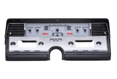 Dakota Digital 66-69 Lincoln Continental Silver / Red LED Gauge Kit VHX-66L-S-R - Image 1 of 4