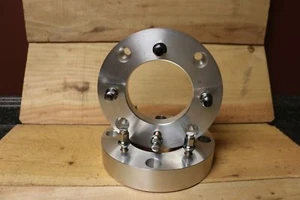 4x137 to 4x156 ATV Wheel Adapters Spacers 1" Thick 12x1.5 Studs 110mm Bore x 2 - Foto 1 di 3