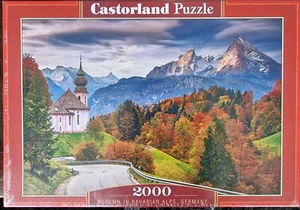 PUZZLE 2000 Pièces - Automne dans les Alpes Bavaroises - Allemagne - Castorland - Picture 1 of 3