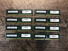 Lot of 8 Samsung 4 GB 2Rx4 P3L-10600R-09-10-E1-D2 RAM DDR3 SDRAM *For Parts*