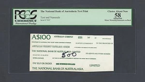 Australia - The National Bank Of Australasia Vignette Proof About Uncirculated  - Picture 1 of 2