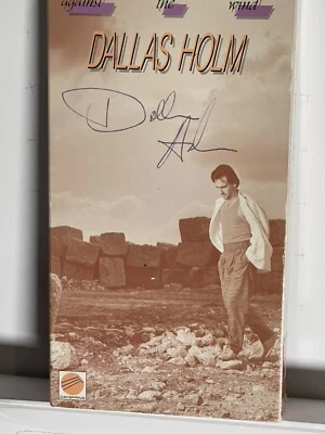 Autographed Copy Dallas Holm Against the Wind Video Album VHS 24:06 Min Rare - Image 1 of 4