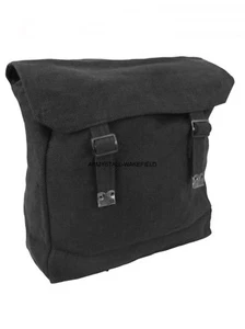 ZAINO Borsa a scatto Tessuto Militare Grande Rete, Vintage Retro Oliva o Nero - Foto 1 di 2
