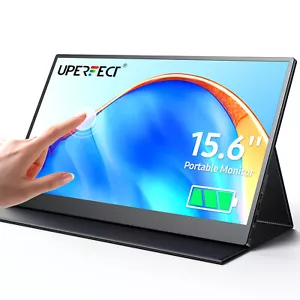 15.6" 1920*1080 Touchscreen Portable Monitor with Battery Full HD Second Screen - Picture 1 of 10