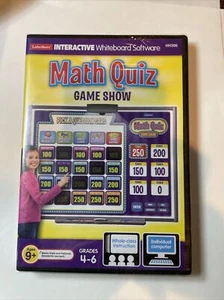 Lakeshore Interactive Math Quiz Game Show: Grades 4-6 Teaching CD-ROM Brand NEW! - Picture 1 of 2